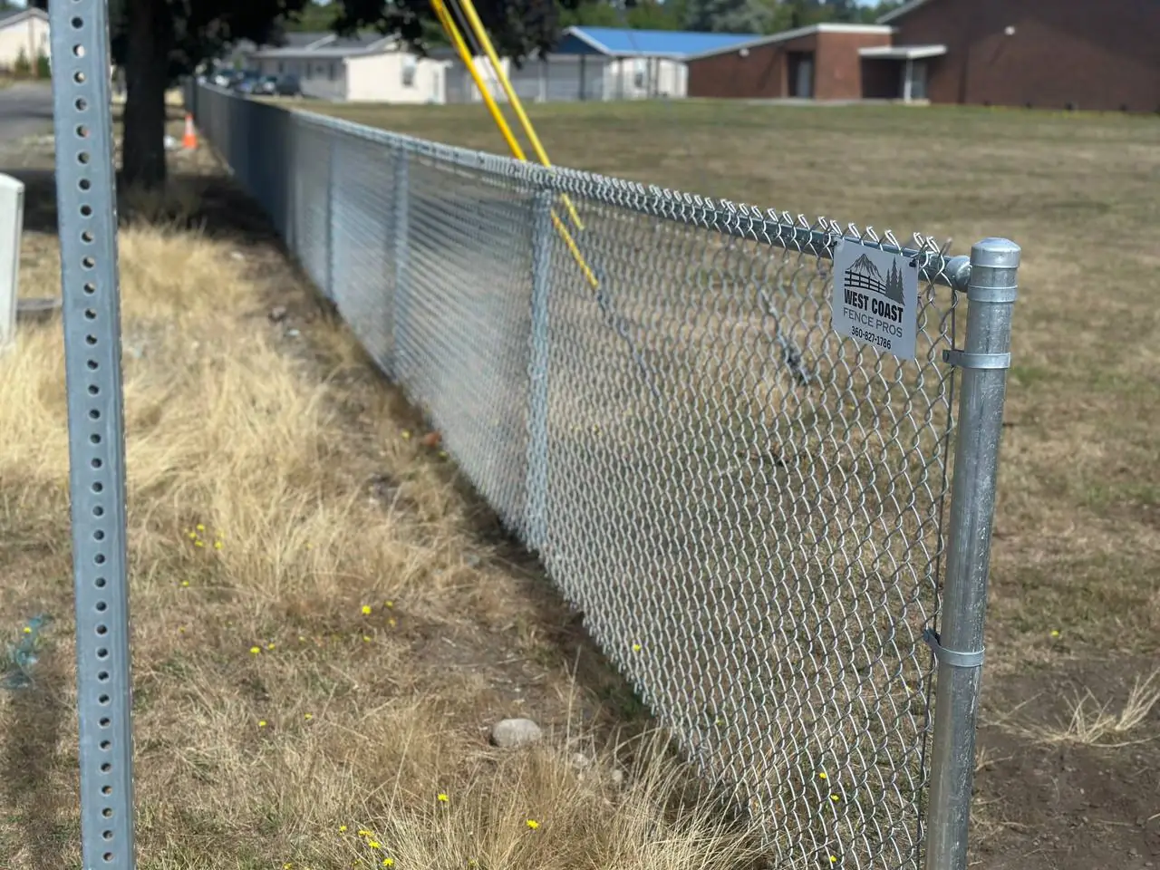 4ft Galvanized Chain Link