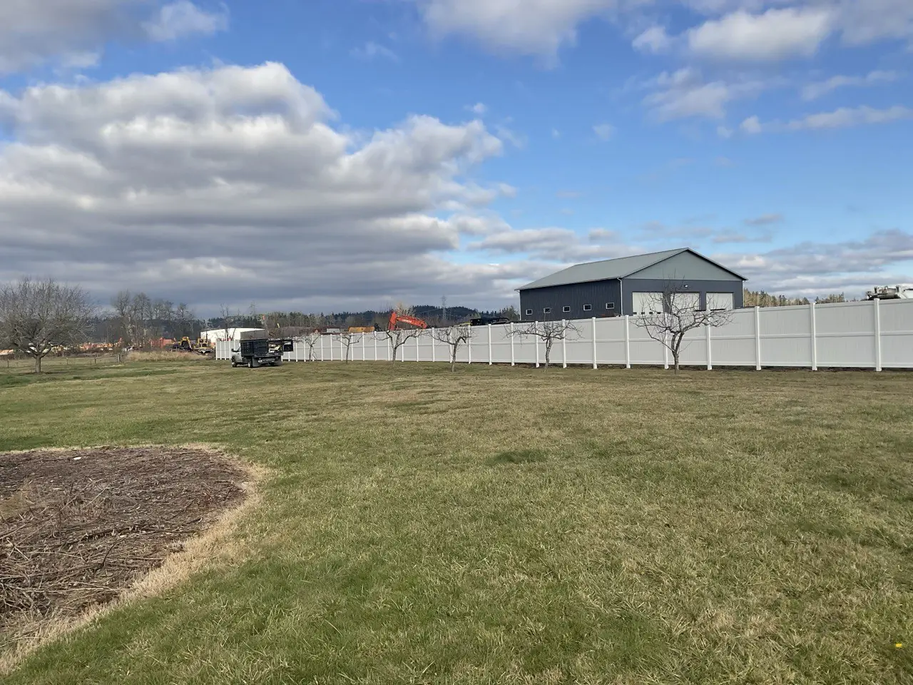 8ft Vinyl Privacy Fence