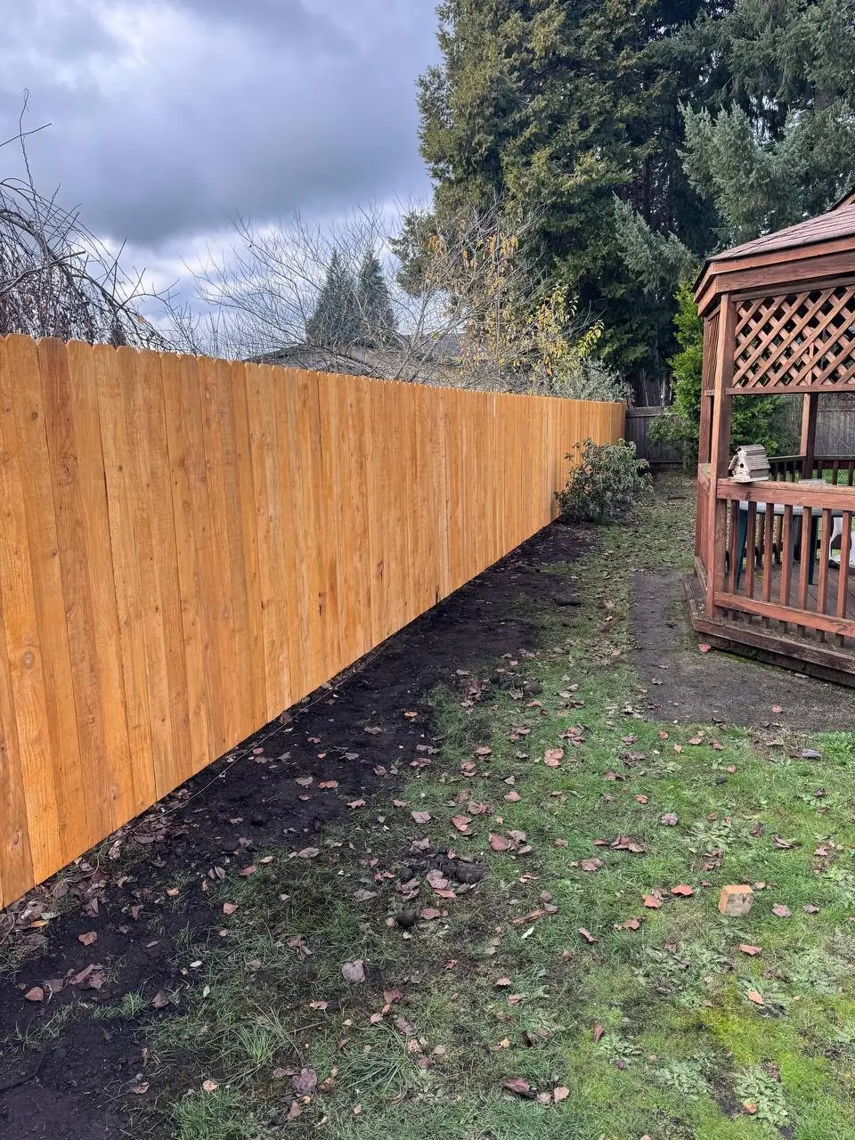 6' Fir Privacy Fence