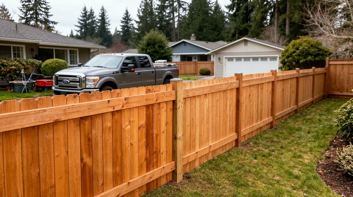 Professional fence repair in Western Washington