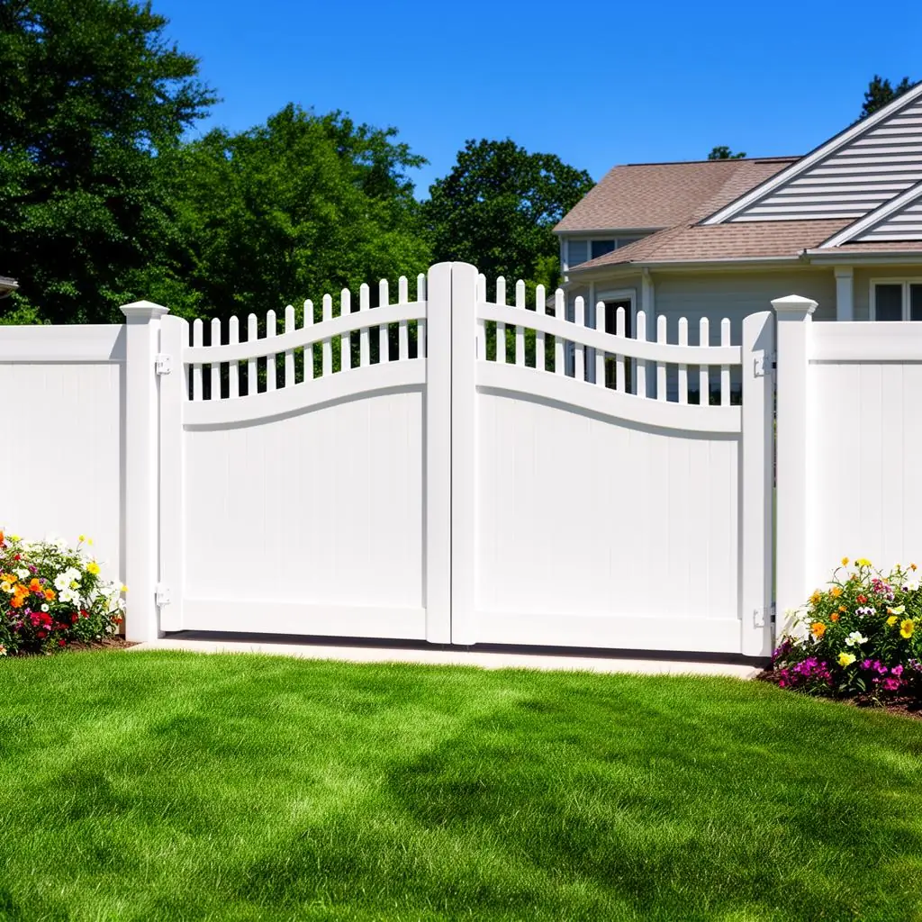 Vinyl & Maintenance-Free gate style