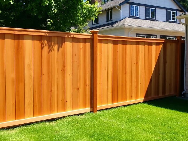 Board-on-Board cedar fence style