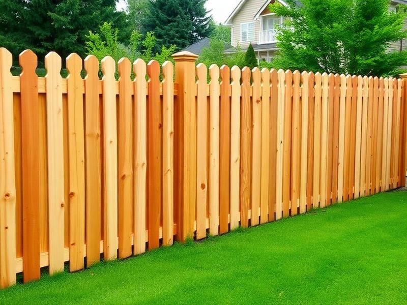 Dog Ear cedar fence style